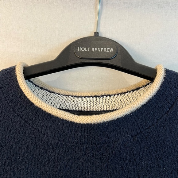 3.1 Phillip Lim - FW17 - Navy Plaited Boxy Sweater - Medium - Picture 3 of 8